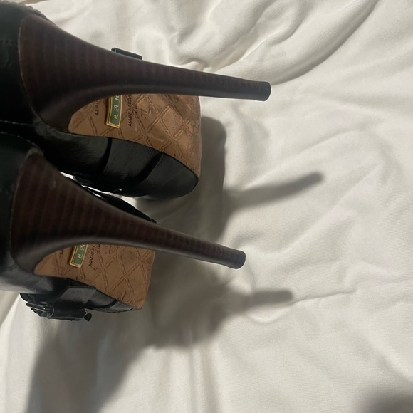 L.A.M.B. Gwen stefani stiletto heel leather Mary Jane shoes - Picture 5 of 9